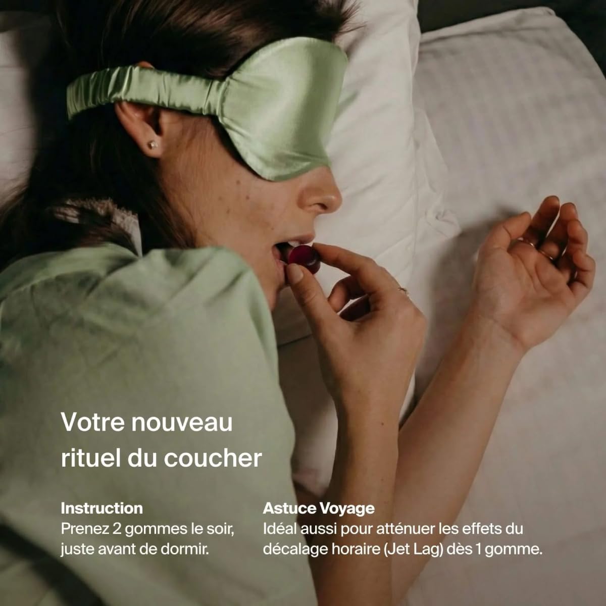 Naali Dream Gummies Sommeil – Mélatonine Végétale Safran – 60 Gummies Réduction Du Temps D’Endormissement, Atténue Les Effets Décalage Horaire – Gommes Sommeil Nuit Paisible – Vegan – Usage Nocturne