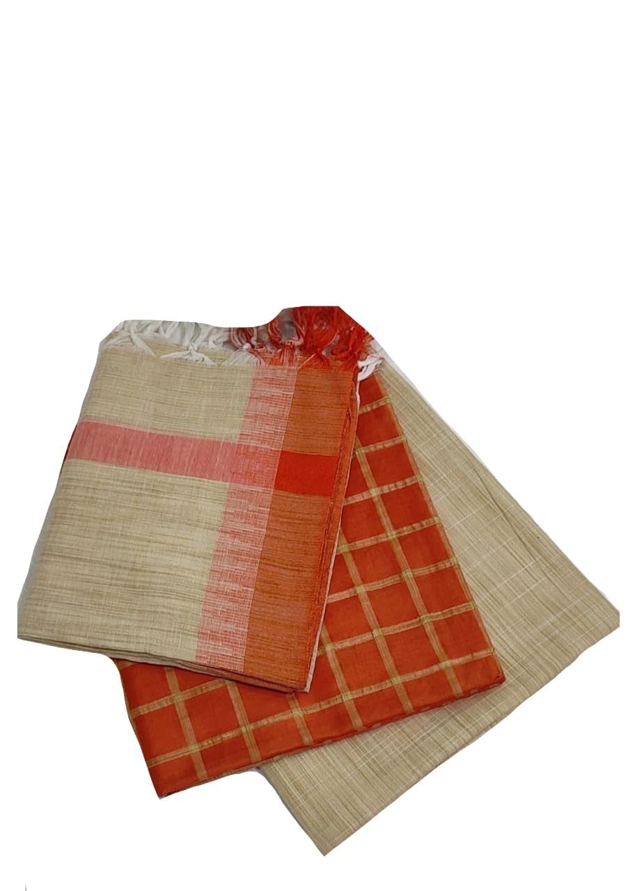 SMA creation women's Bhagalpuri handloom katan silk temple weaving design unstiched dress material design top 2.5 mtre/bottom 2.5 mtre/dupatta 2.5 mtre /(SMA1500006)-image-19