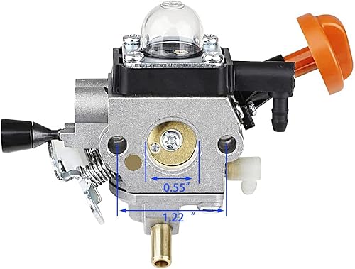 Miniatura 2 de Carburador 4180-120-0615 con herramienta de ajuste de carbohidratos Kit de filtro de aire para Stihl FS91 FC91 FS111 FC111 KM91R KM111R HT102 FC96