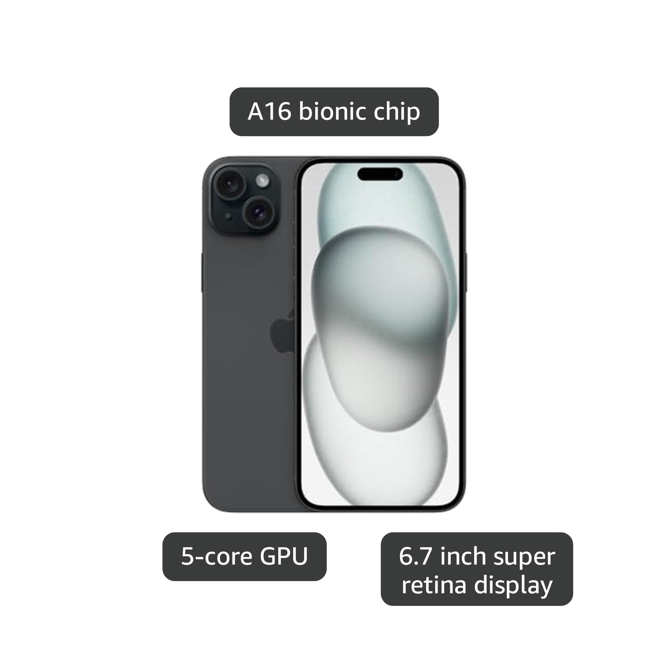 Amazon.com: Apple iPhone 15 Plus, 128GB, Black - GSM Carriers Amazon.com: Apple iPhone 15 Plus, 128GB, Black - GSM Carriers