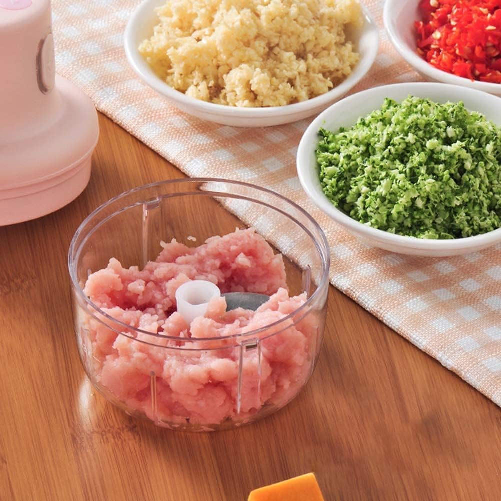 FEELING MALL Mini Chopper Portable Food Processor Waterproof Strong Power Suitable For Fruit Vetable Garlic Onion Meat Kitchen Tools Household garlic masher Machine Grinder Cutter Mixer Blender 2026 - view 2