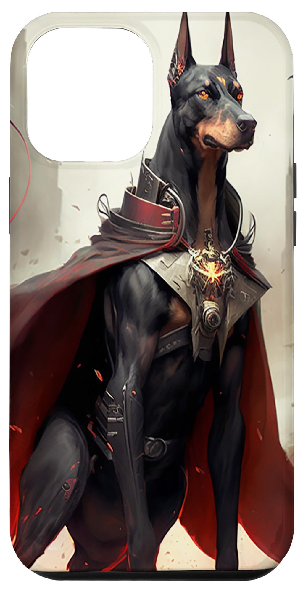 Amazon.com: iPhone 14 Pro Max Super Villain Gothic Doberman