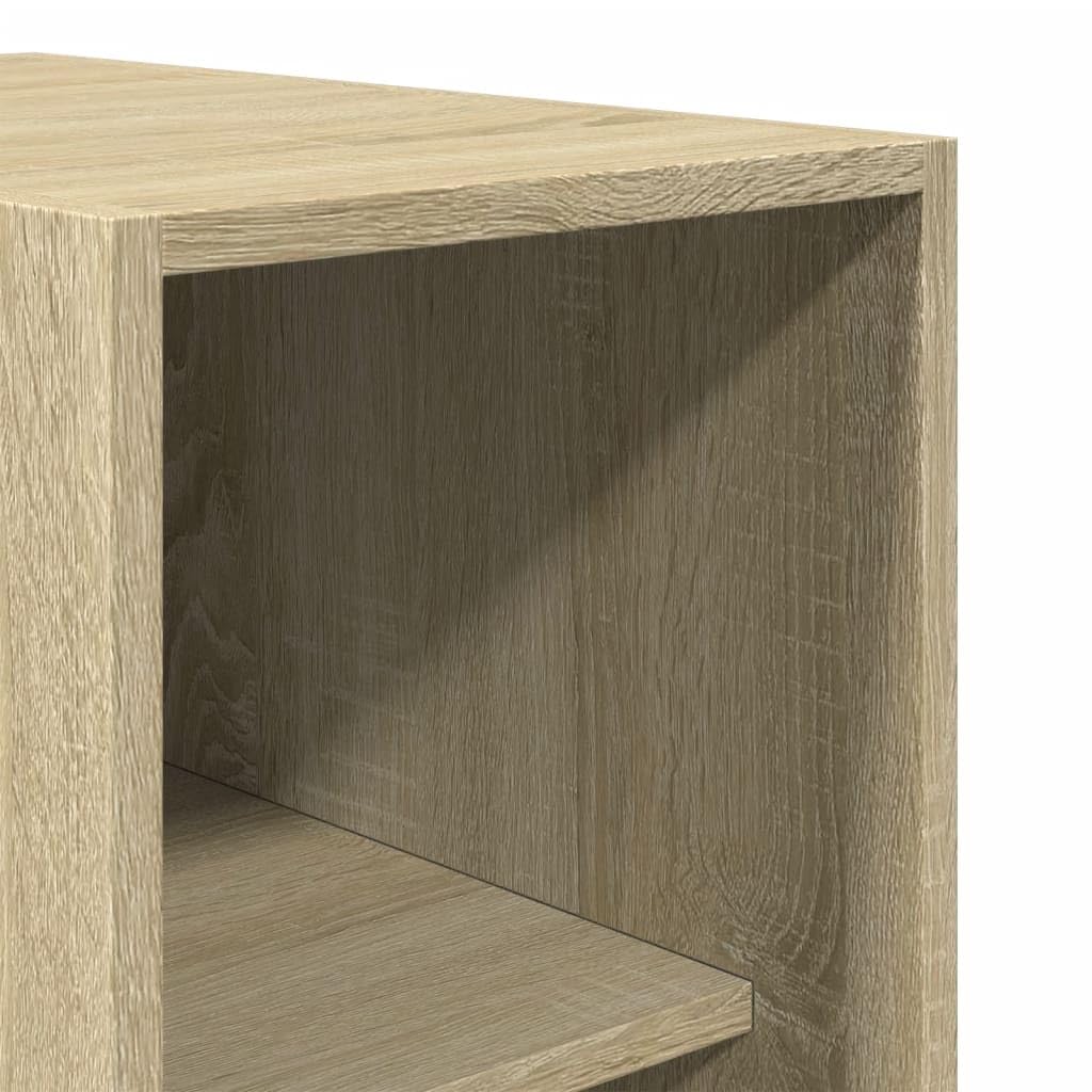 Armadio in rovere Sonoma, 30 x 50 x 200 cm, con asta appendiabiti, scomparto, scaffale e porta, per camera da letto, corridoio, spogliatoio, contenitore compatto con spazio