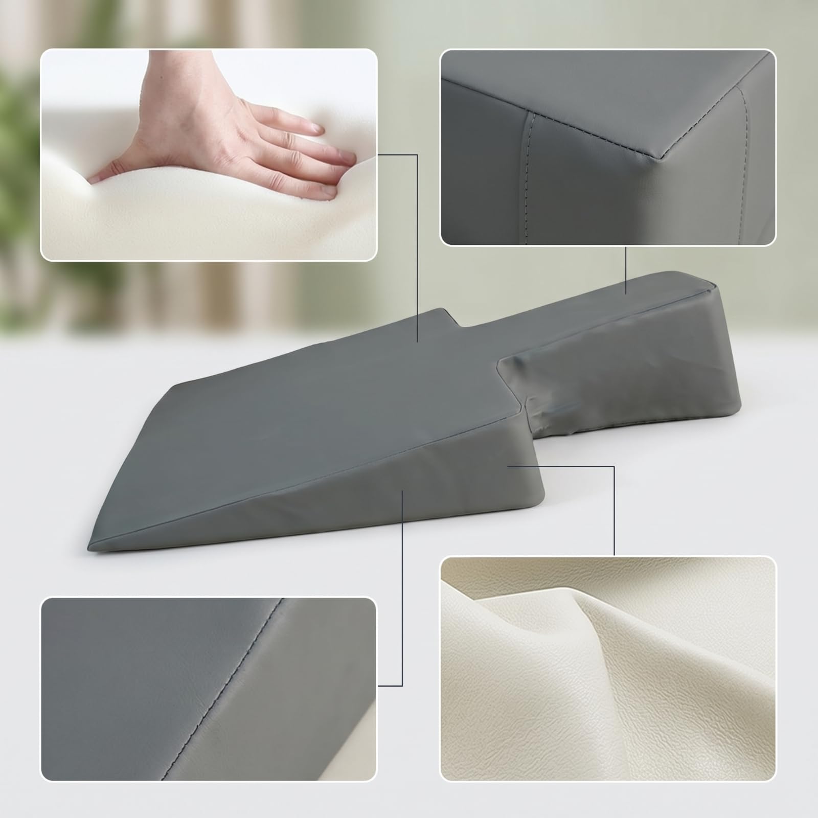 Schwangerschaftskeilkissen ergonomisch Schwangerschaftskissen stützend Keilkissen für Schwangere