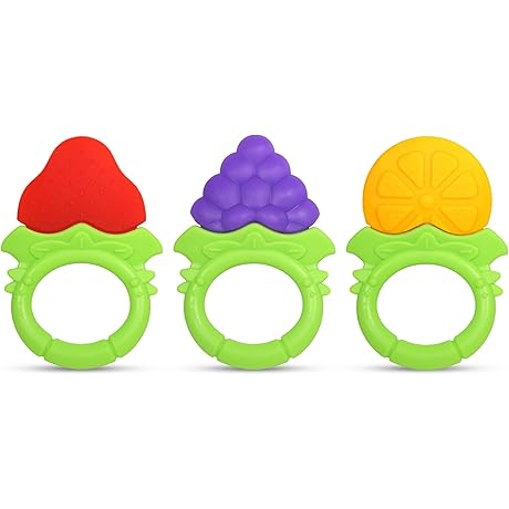 RaZbaby Fruitique Baby Vibrating Teether