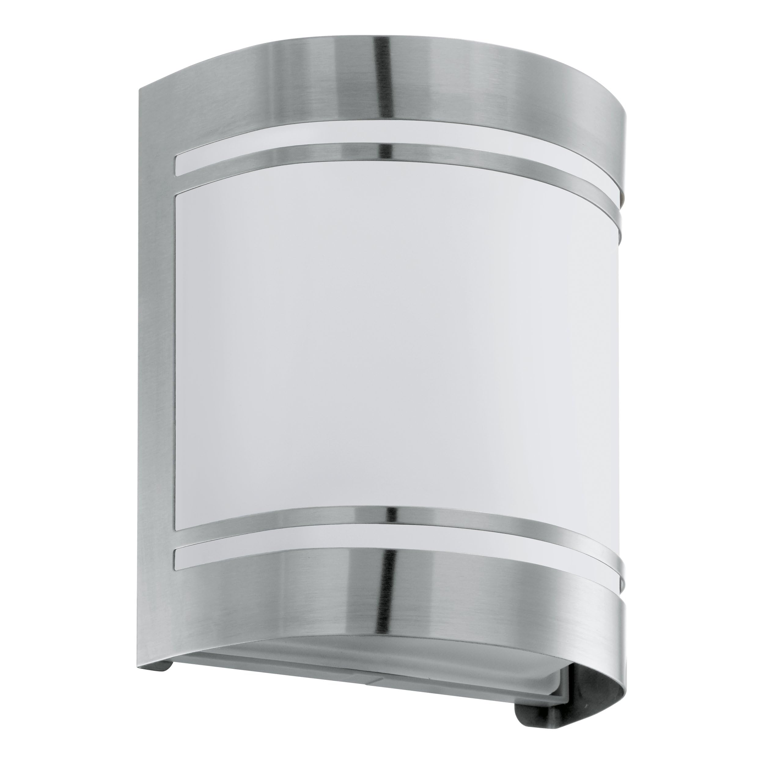 Eglo Light Cerno Outdoor Ip44 Stainless Steel Wall