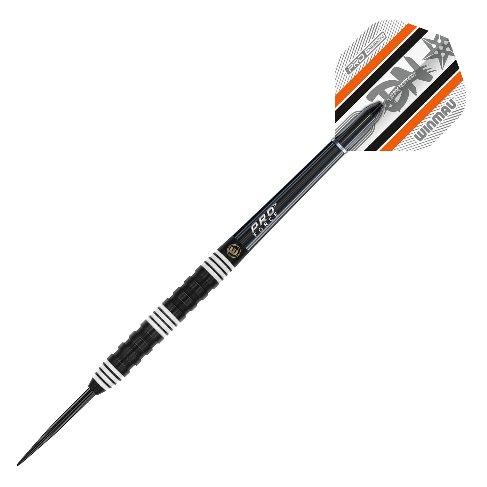 WINMAU Zestaw rzutek do darta – 85% Pro Series Professional z lotami i trzonkami do darta
