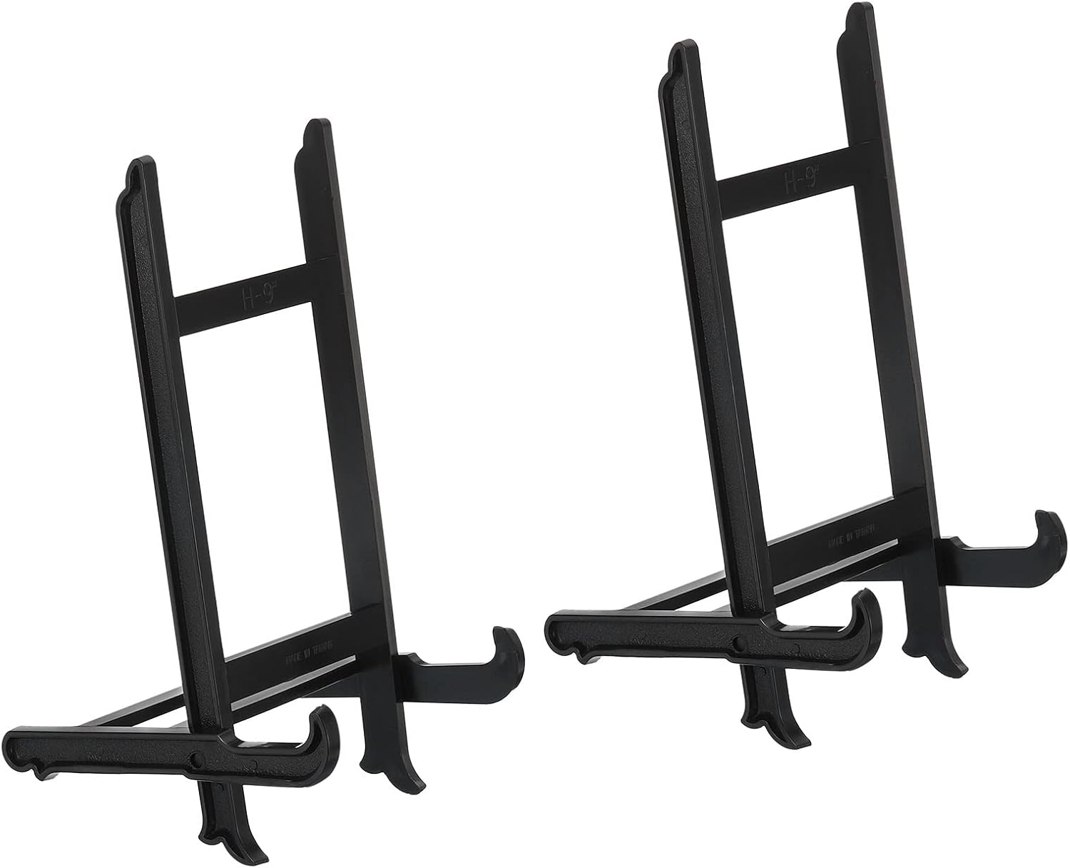 PATIKIL 9" Acrylic Decorative Plate Stand Holder, 2 Pack