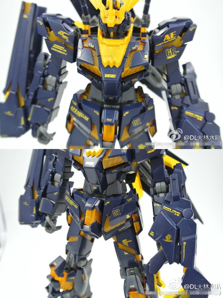 Amazon | 〔1/100スケール MG〕RX-0 バンシィ 用水転写式デカール