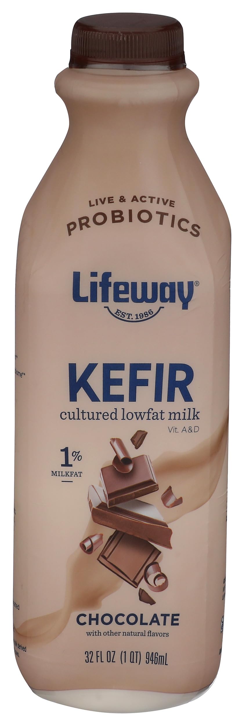 Lifeway, Kefir Chocolate Low Fat, 32 Fl Oz