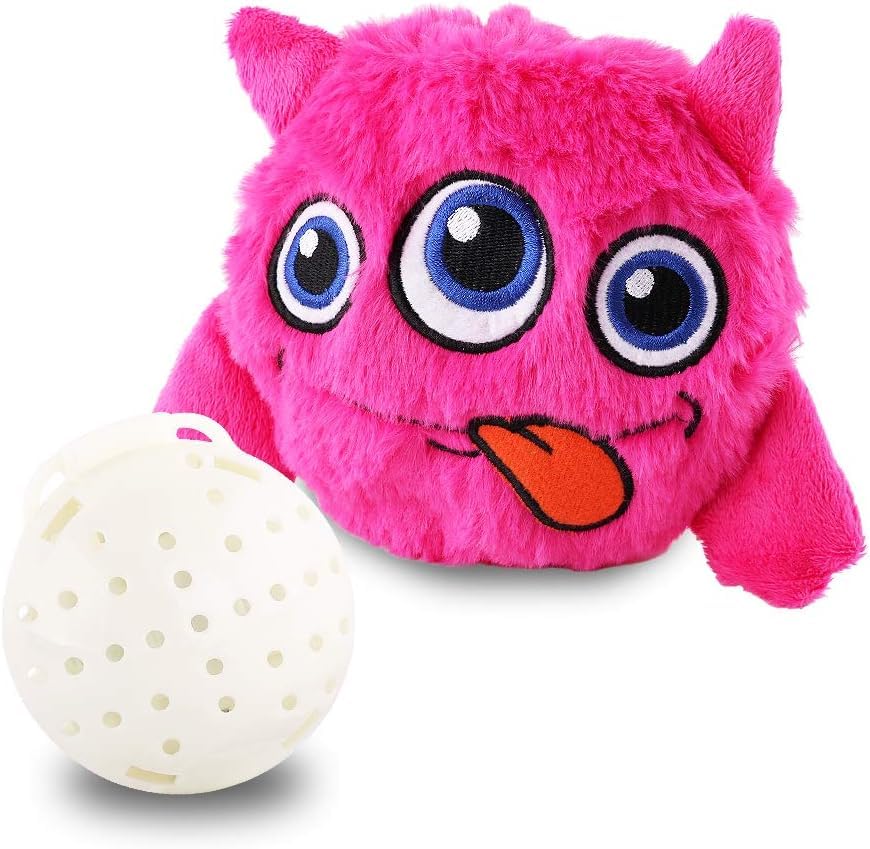 HIZU PETS Dog Toys Interactive Plush Squeak Giggle Ball Automatic Shake Crazy Bouncer Jumping Activation Balls Moving Toy Dogs (Pink) (B0D1GGJSTL) Amazon Price History, Amazon Price Tracker