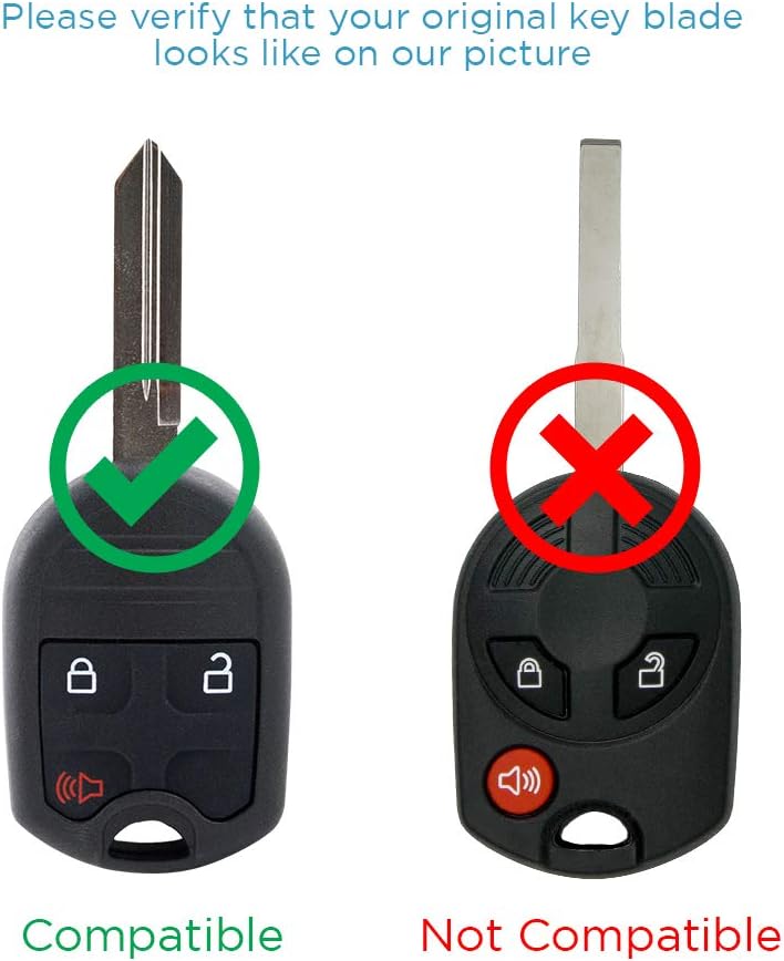 🛒 Flash Sale Keyless2Go Replacement for New Uncut Keyless Remote Head Key Fob for Select F-150 Edge Escape Explorer Fusion Vehicles That use OUCD6000022 164-R8070 Crazy Deals Keyless2Go Replacement for New Uncut Keyless Remote Head Key Fob for Select F-150 Edge Escape Explorer Fusion Vehicles That use OUCD6000022 164-R8070