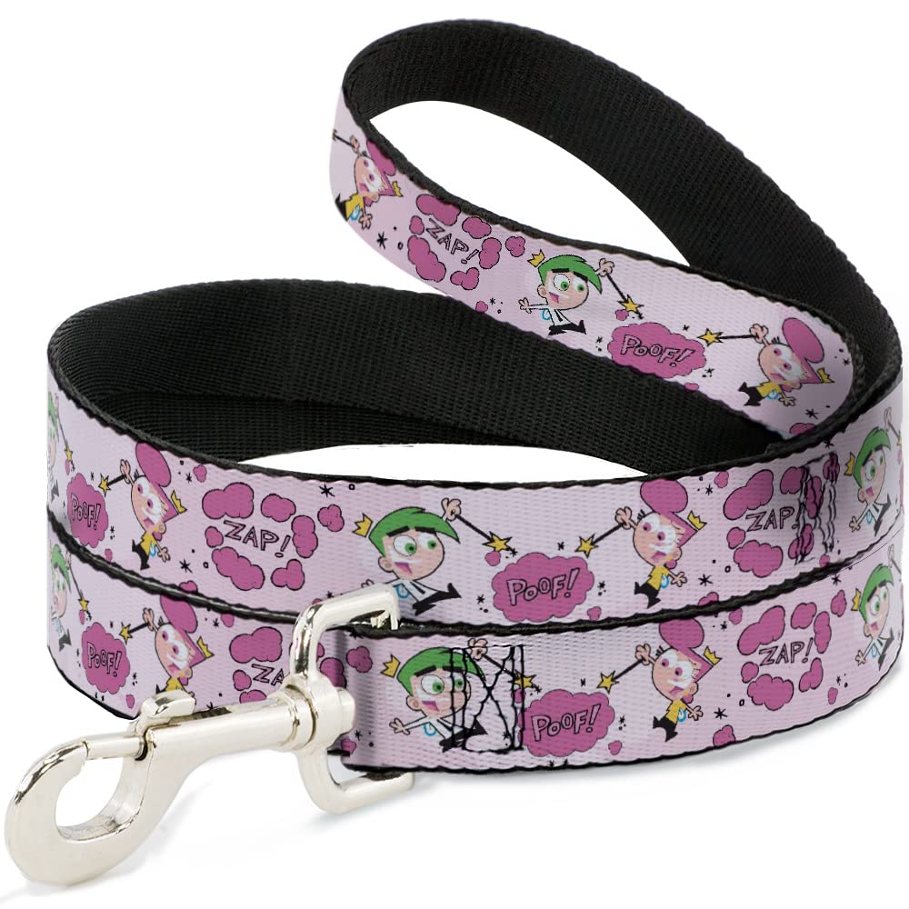 Dog Leash - The Fairly OddParents Cosmo and Wanda Wish Poses Pink