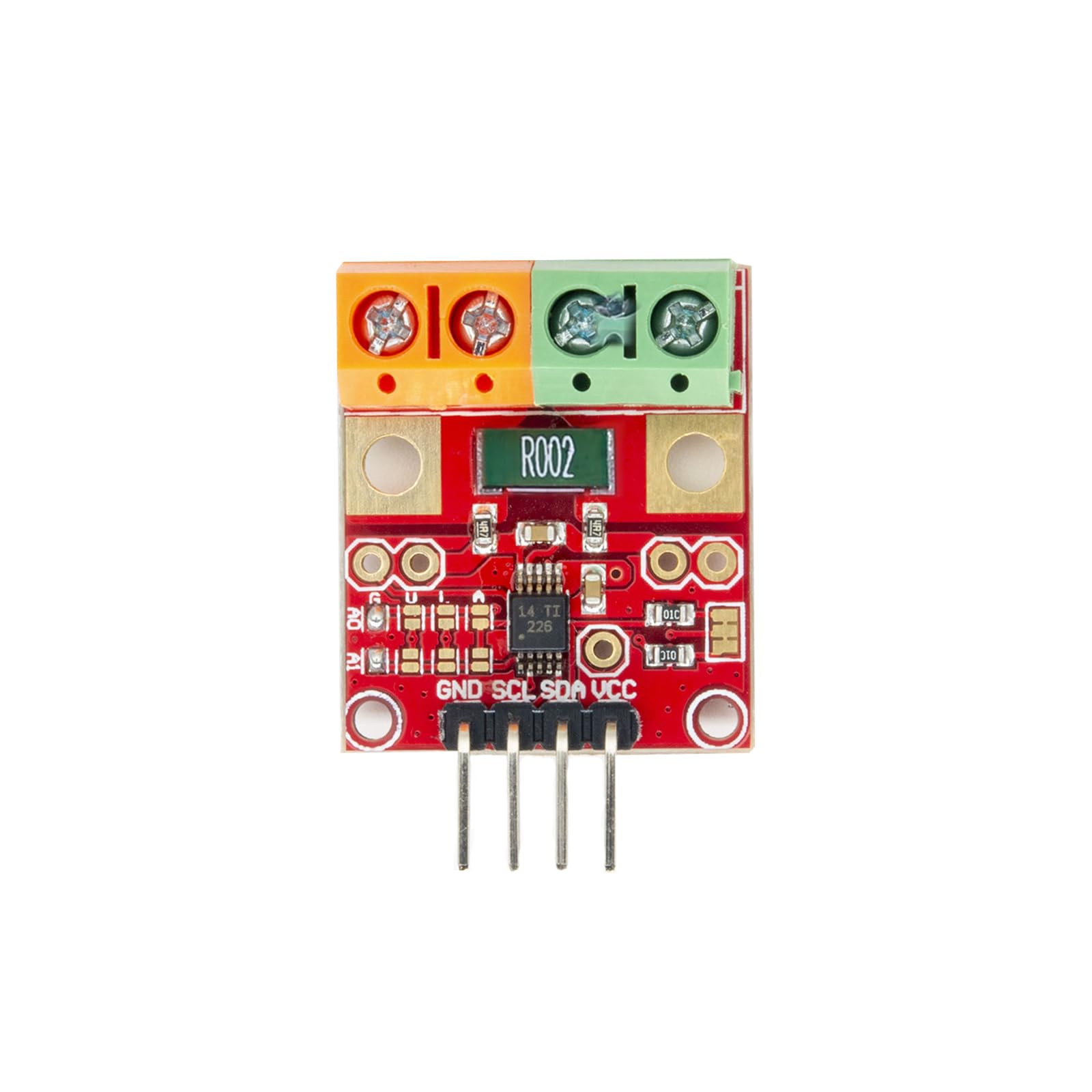 INA226 moduł czujnika prądu, 0-36 V, 20 A, monitoring napięcia IIC, do urządzeń elektronicznych przemysłowych