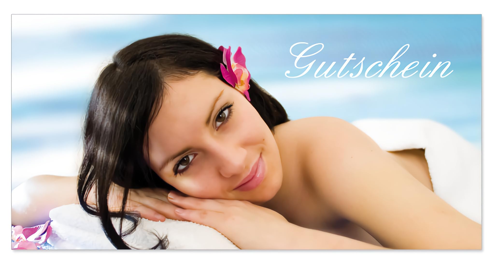 Geschenkgutscheine (Wellness-605) - Gutscheinkarten Gutscheine für Bereiche Wellness, Erholung, Entspannung oder Kosmetik und Reisen (200)