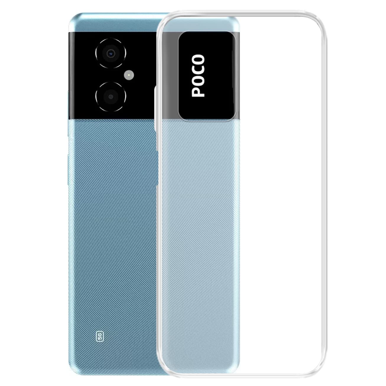 Amazon Brand- Solimo Back Cover Case for Poco M4 5G | Compatible for Poco M4 5G Back Cover Case | 360 Degree Protection | Soft and Flexible (TPU | Transparent) (B0B2PQTTWZ) Amazon Price History, Amazon Price Tracker