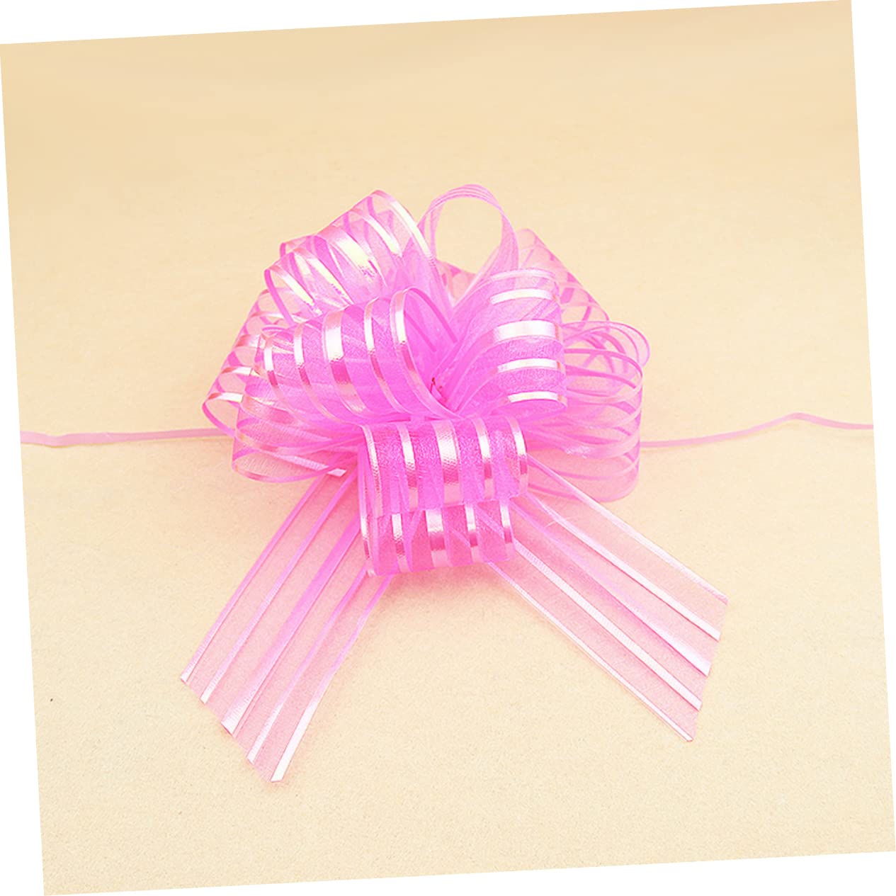 NUOBESTY 36stücke Teiliges Pull-bows Rosa Für Hochzeiten Und Feste Dekorative Zugschleifen Für Tischdekoration Blumensträuße Und Mehr Für Kreative Bastelprojekte Und Festliche