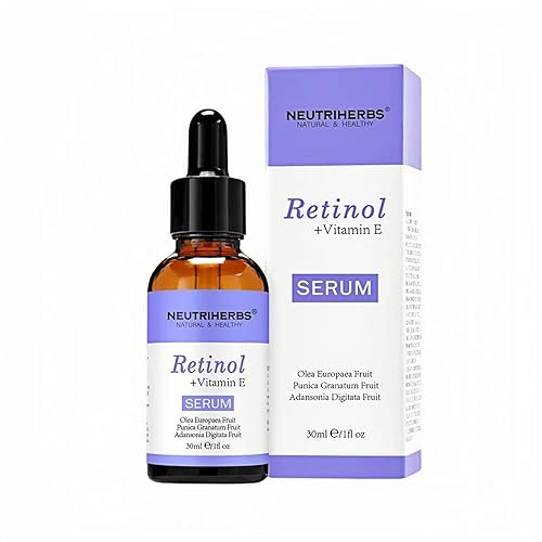 Neutriherbs Suero de retinol para la cara con vitamina A Reparación rápida de arrugas de ácido hialurónico antioxidante suero facial