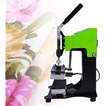Portable Manual Heat Press Machine, 6 * 12cm Heavy Duty Press for Home Rosin Oil Extraction, Adjustable Temperature 0-250 , 600W Double Heat High Pressure Rosin Heat Press Machine