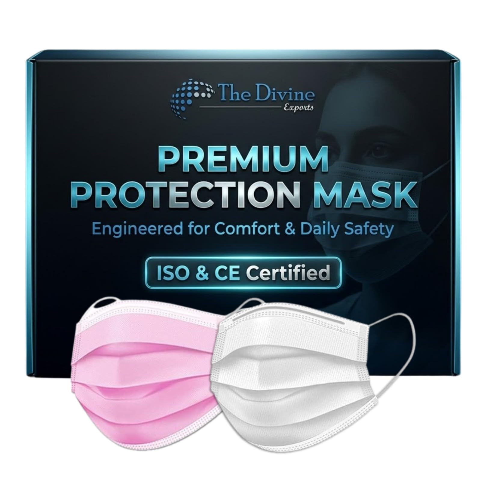 Surgical Mask for Men & Women | Reusable Mask | Washable Certified by ISO & CE to Protect Mouth Droplets, Dust and Pollution Combo-image-36