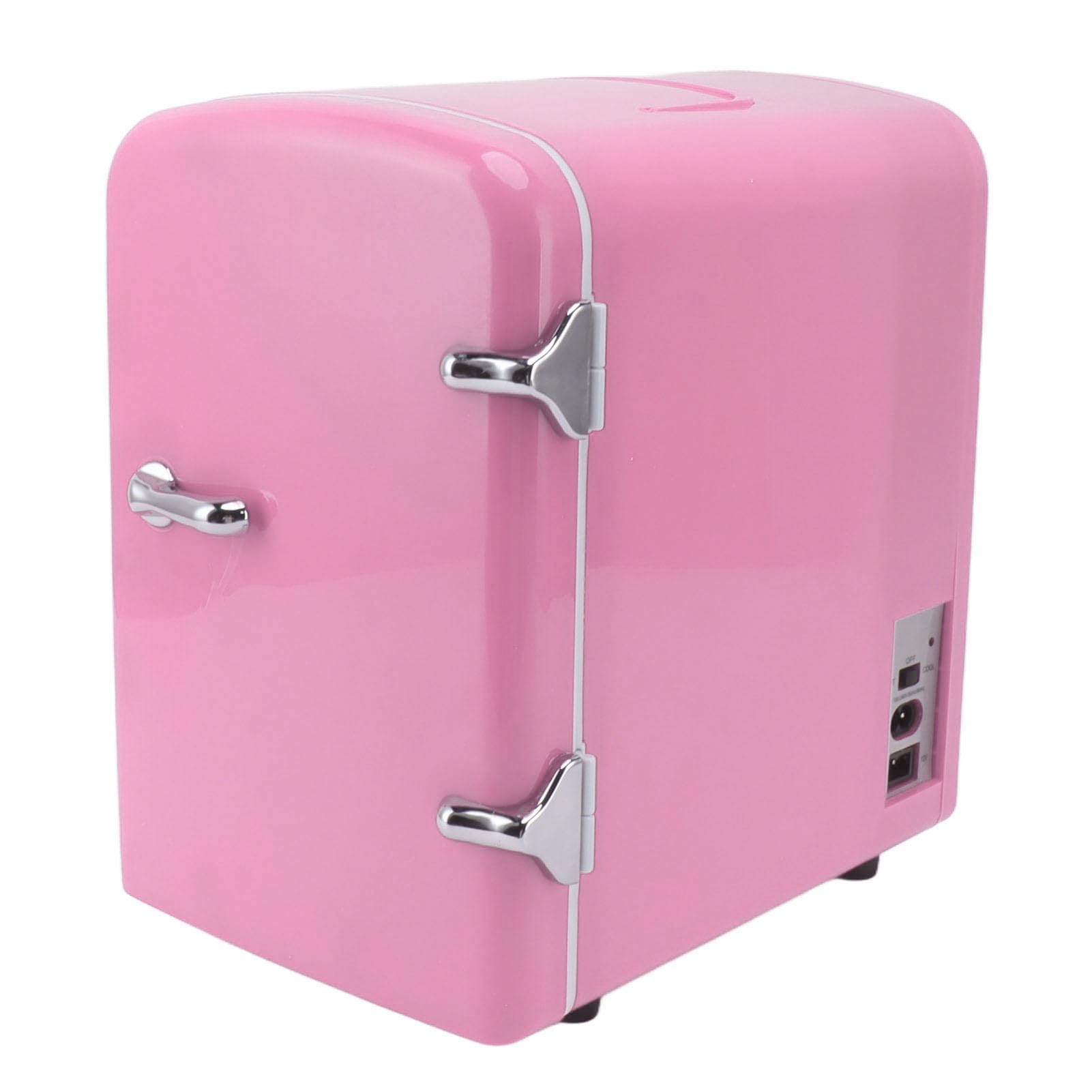 ZephPerton gSno000148-Pink 0.1 cu ft Compact Fridge Pink