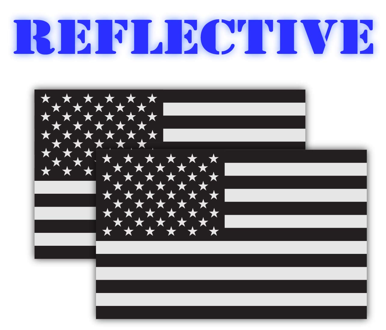 Stealthy Flag | Black Ops | Tactical Gear Survival Magnets | USA Flags Toolbox Helmet Old Glory (US Flag Magnets)