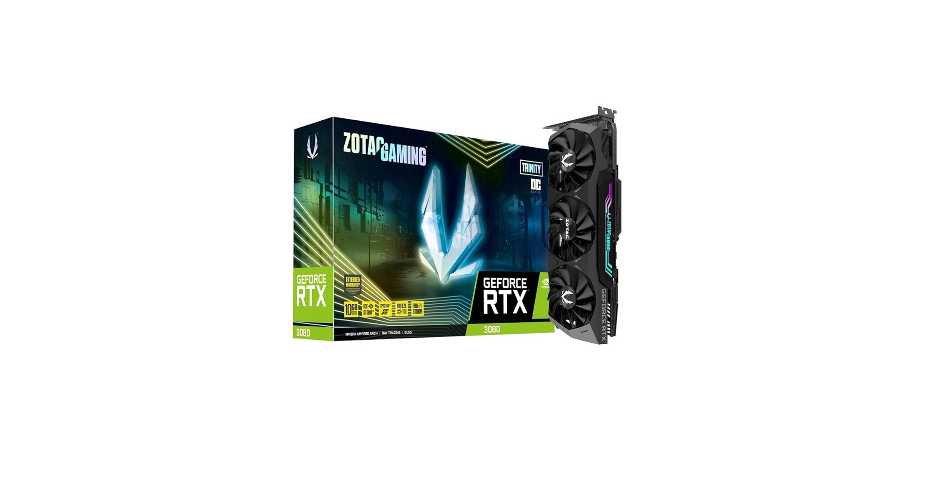 PCパーツ ZOTAC GAMING GeForce RTX 3080 TRINITY OC ZOTAC GAMING GeForce RTX 3080 Trinity OC | ZOTAC