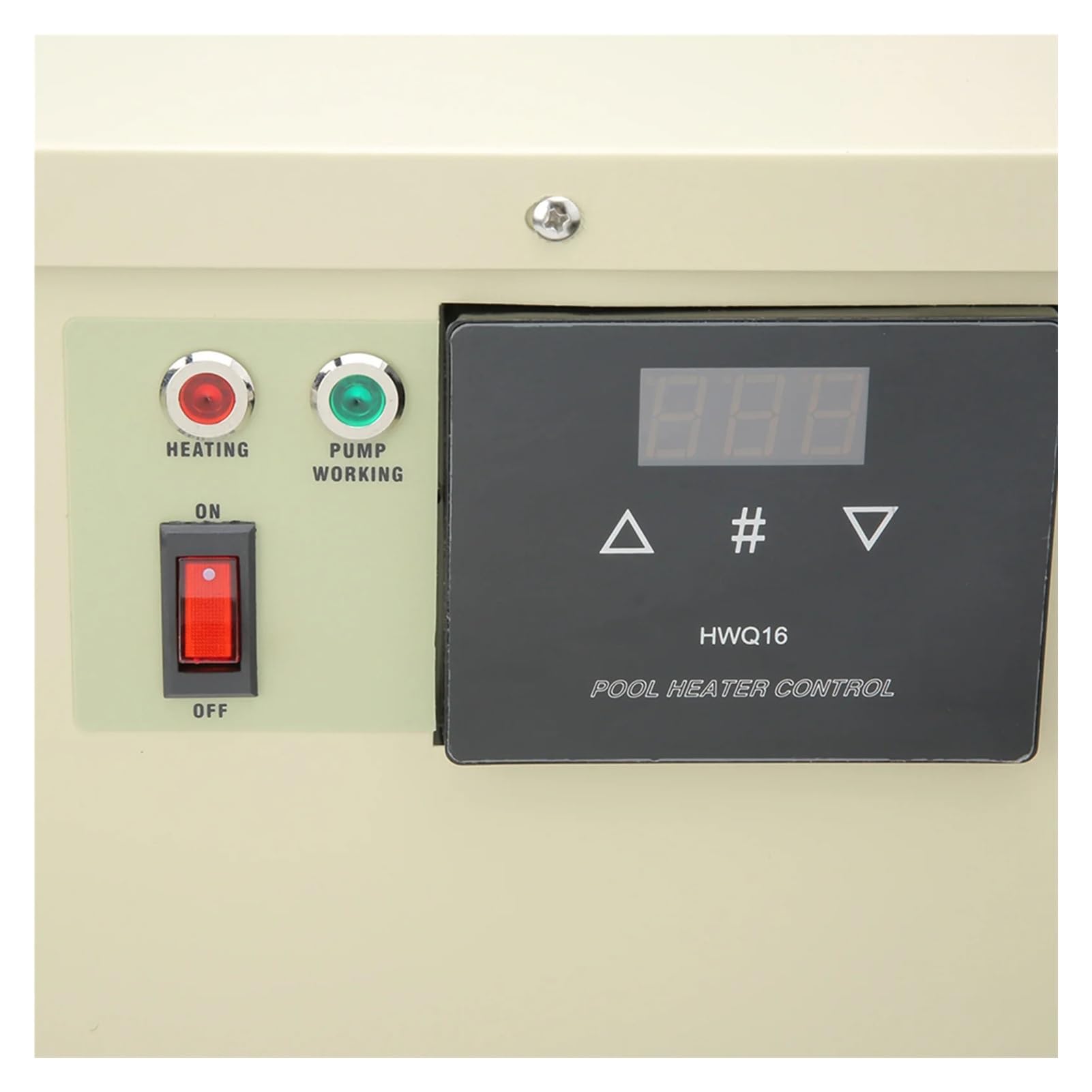 Pompe à chaleur for piscines hors sol et creusées 11kW, thermostat numérique intelligent et étanche avec contrôleur tactile for baignoire et spa Avec une efficacité de chauffage élevée(5.5KW 220)