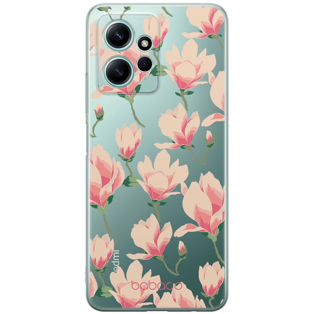 Custodia Babaco Per Xiaomi Redmi Note 12 4G – Modello Flowers 019 – TPU Flessibile Con Licenza Ufficiale - 3