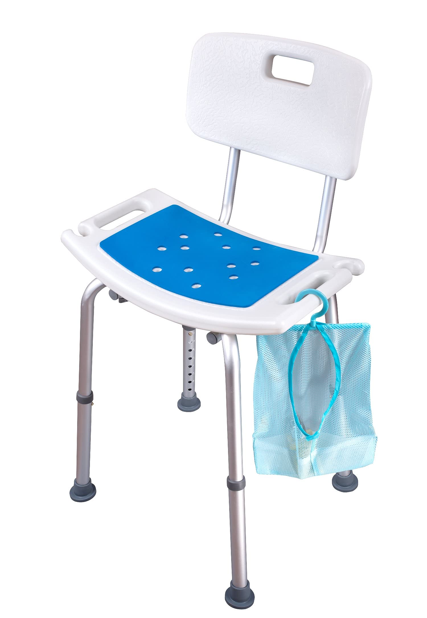 Buy Medokare Shower Chair with Back Padded Shower Seat for Seniors