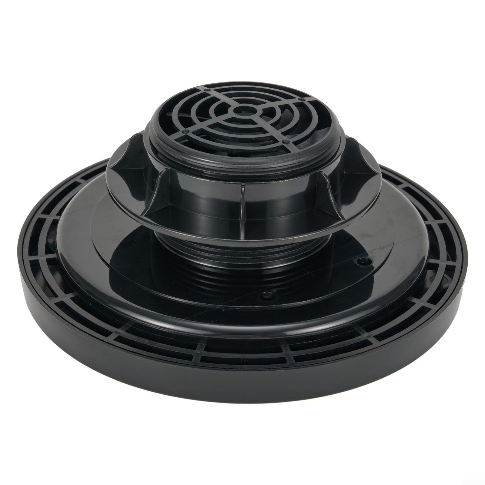 Solar Ventilator, Solar-Dachlüftungsventilator, 200 mm Diameter, Wasserdichter Solar Lüfter mit Solarpanel 5V, Solarbetriebener Dachventilator für Boot, Wohnmobil,Wohnwagen