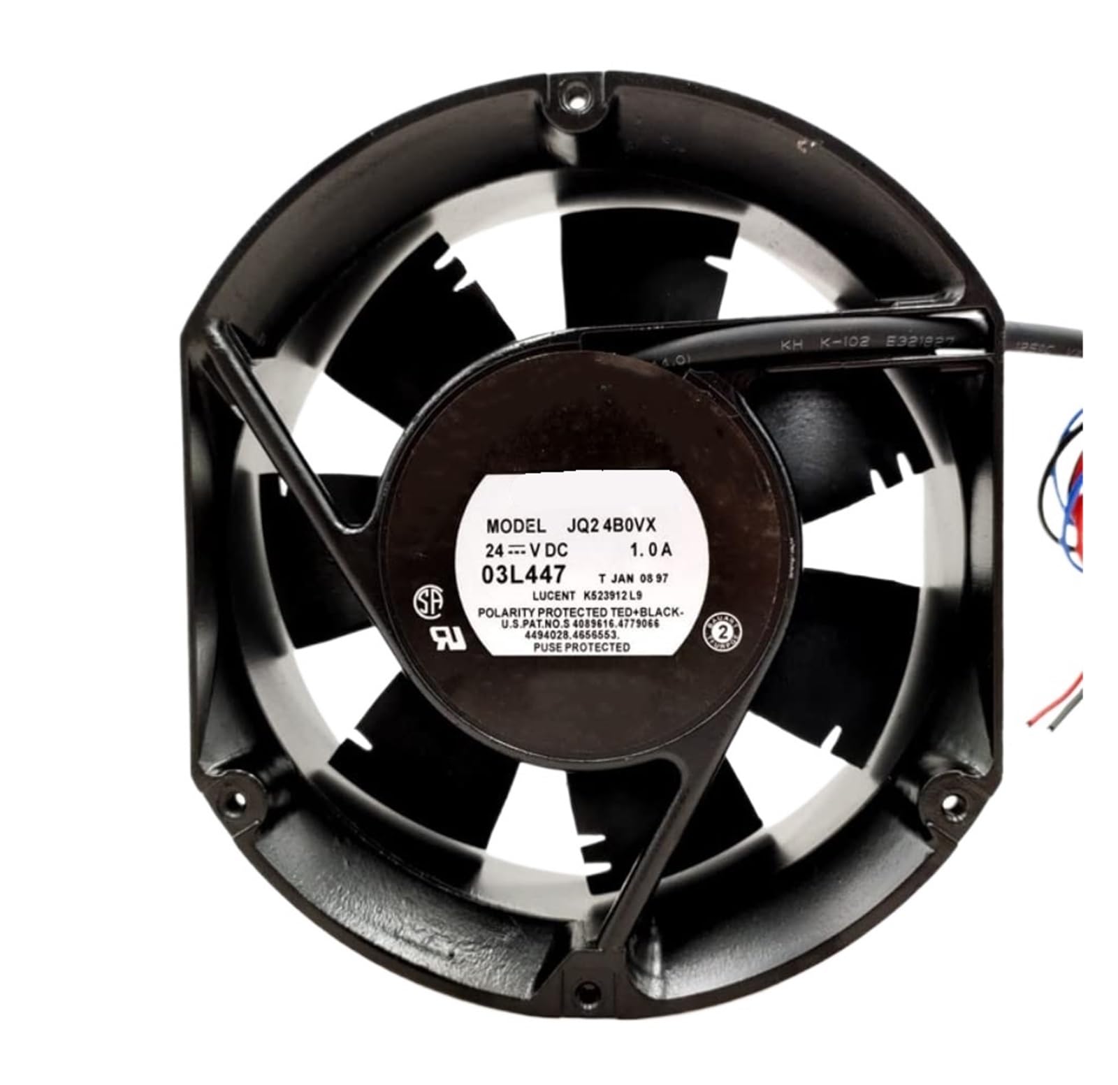 YMUGUEGH JQ24B0VX 24V 1.0A 17251 Cooling Fan