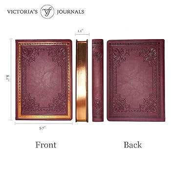 ✧1点物✧vintage victorian✧journal note book Amazon.com : VICTORIA'S JOURNALS Leatherette Vintage Journal