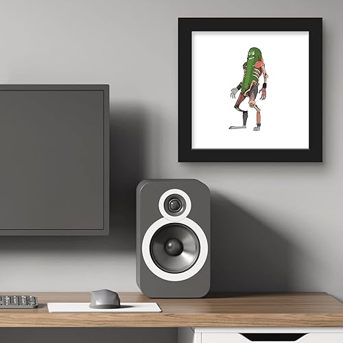 Miniatura 6 de Trends International Gallery Pops Cartoon Network Rick and Morty - Póster de pared de Pickle Rick Rat Suit de pared, 12 x 12 pulgadas, versión