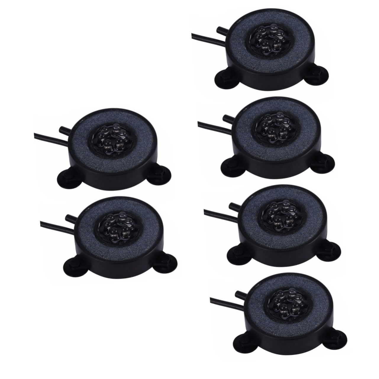 POPETPOP Led Lights 6 Piezas Luz Impermeable Luz Sumergible Luz Subacuática De La Piscina Lámpara De Pecera Luz Del Acuario Ronda Lamparas Led