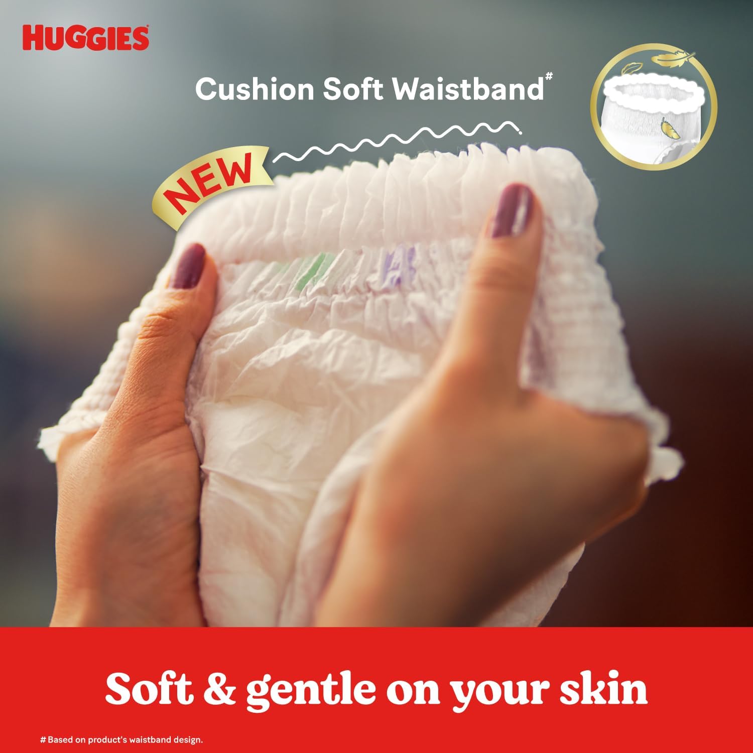 Huggies Complete Comfort Wonder Pants | Pant Style Baby Diapers Newborn Size (NB/XS), 48 Count | India's Fastest Absorbing Diaper, Prevents Diaper Rash, Ideal for 0-5 Kgs (24 Count, Pack of 2)