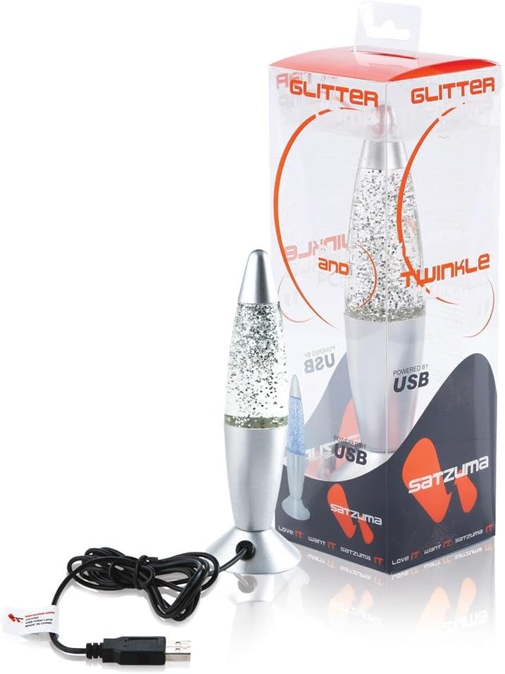 Satzuma USB Glitter Lamp