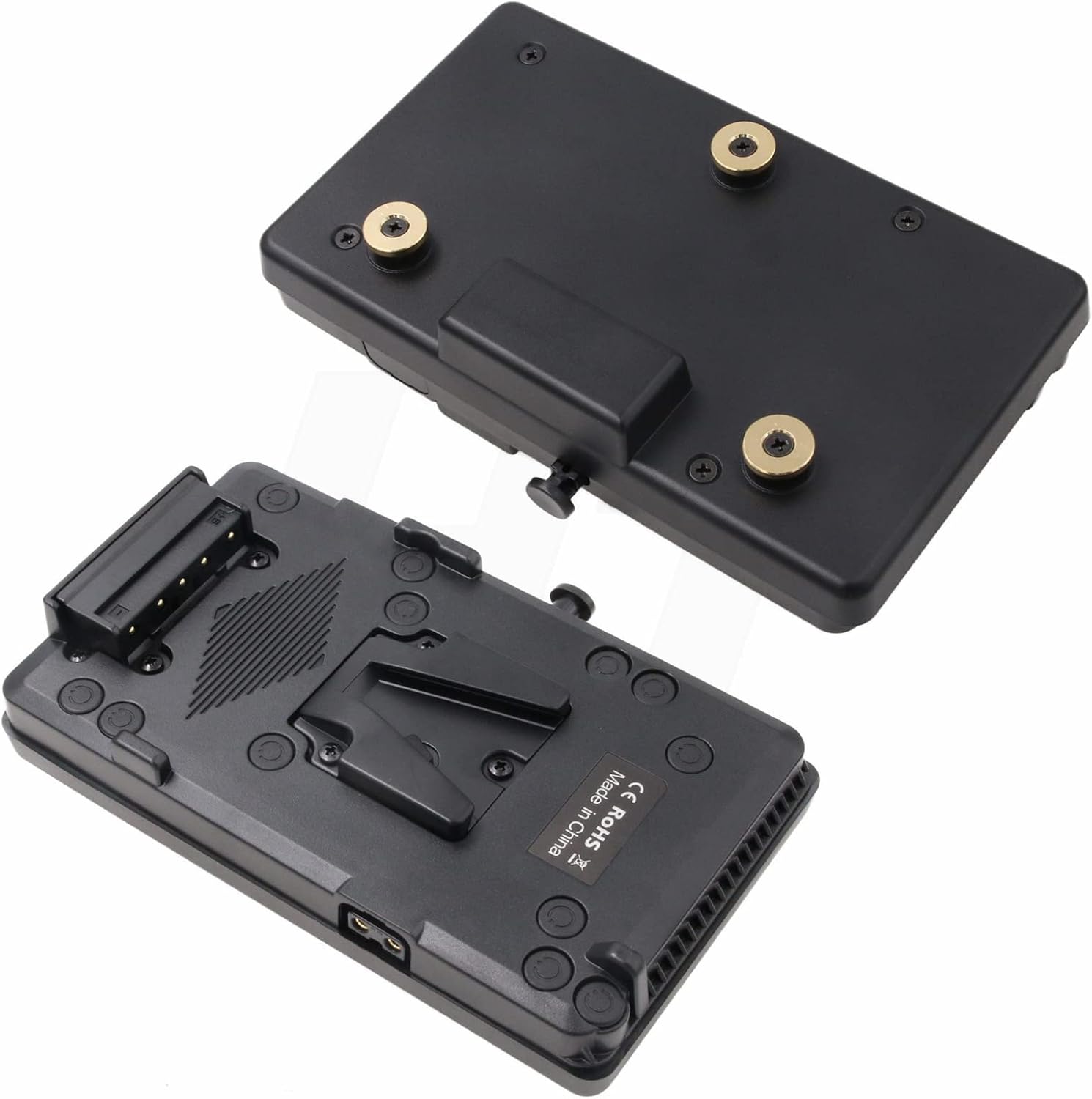 V Mount Battery Mounting Plate Adapter Converter to Gold Mount Lock Plate D-tap for Anton-Bauer IDX Sony ARRI RED Camera Charge