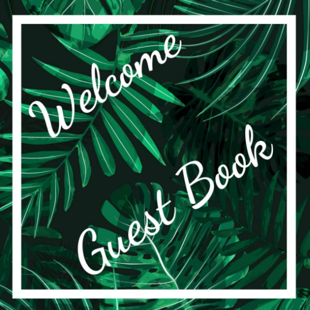 Guest Book: Visitors Book - Vacation Apartment Guestbook - Air bnb / B&Bs - Visitor Comments Book - Hotels - Guest House : 200 Pages 8.25 "x 8.25" Format