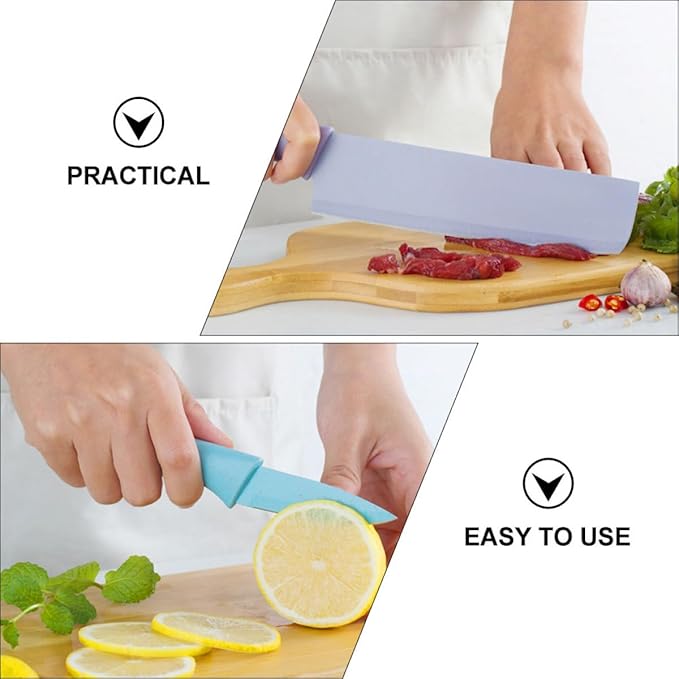 Set Cuchillos Cocina 6 Piezas Acero Aleación miniatura 4
