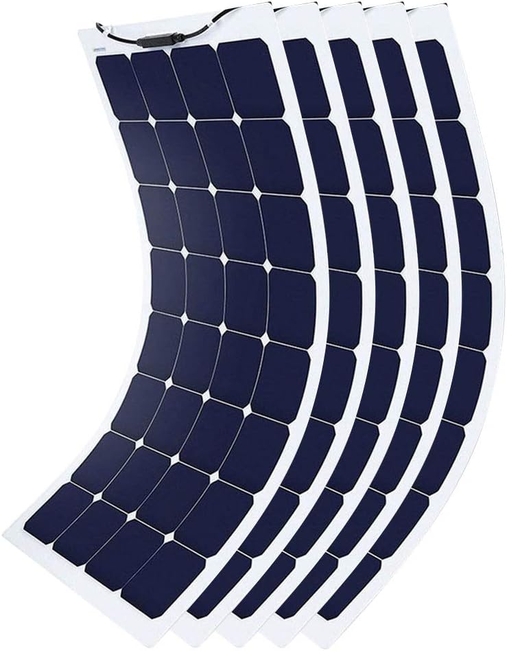 5x110W Flexible Solar Panel (5 Pack)