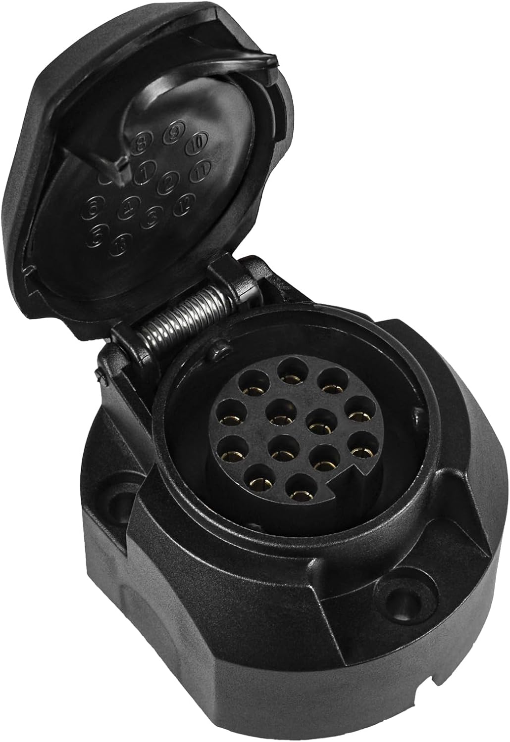 Cablaggio Presa Rimorchio KZQ A 13 Pin Con Cavo A 13 Conduttori Lungo 2 M Prolunga Barra Di Traino In Metallo Precablata A 13 Pin 88864890 - Foto 4