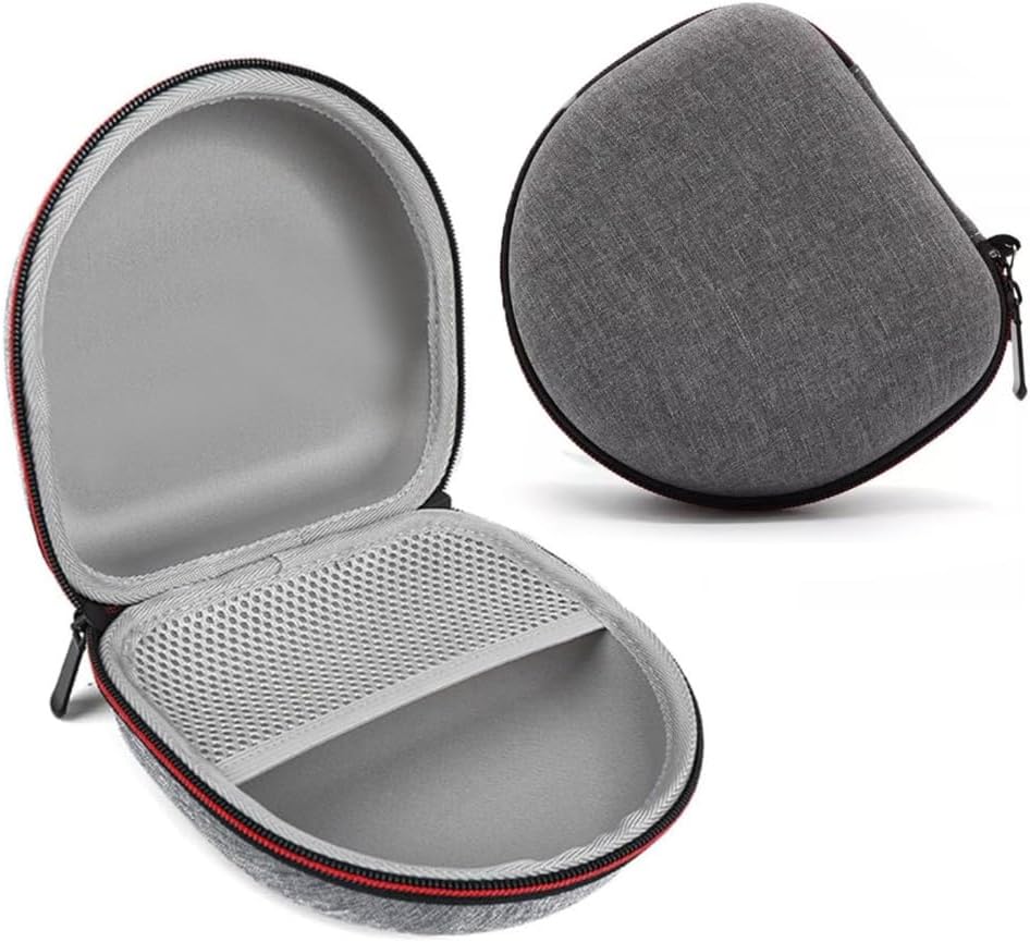 Zippered Headphone Storage Case for Major 1/2/3/4/5, Hard Shell Organizers with Soft Lining Pouch for Bag Packing image 3