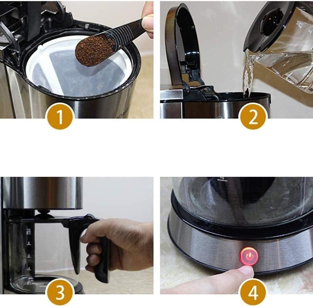 Filter Coffee Machine With Automatic Filtration And Automatic Shutdown For A Flavor, stainless steel, 1250 w, 1.25 l, silver energy saving
