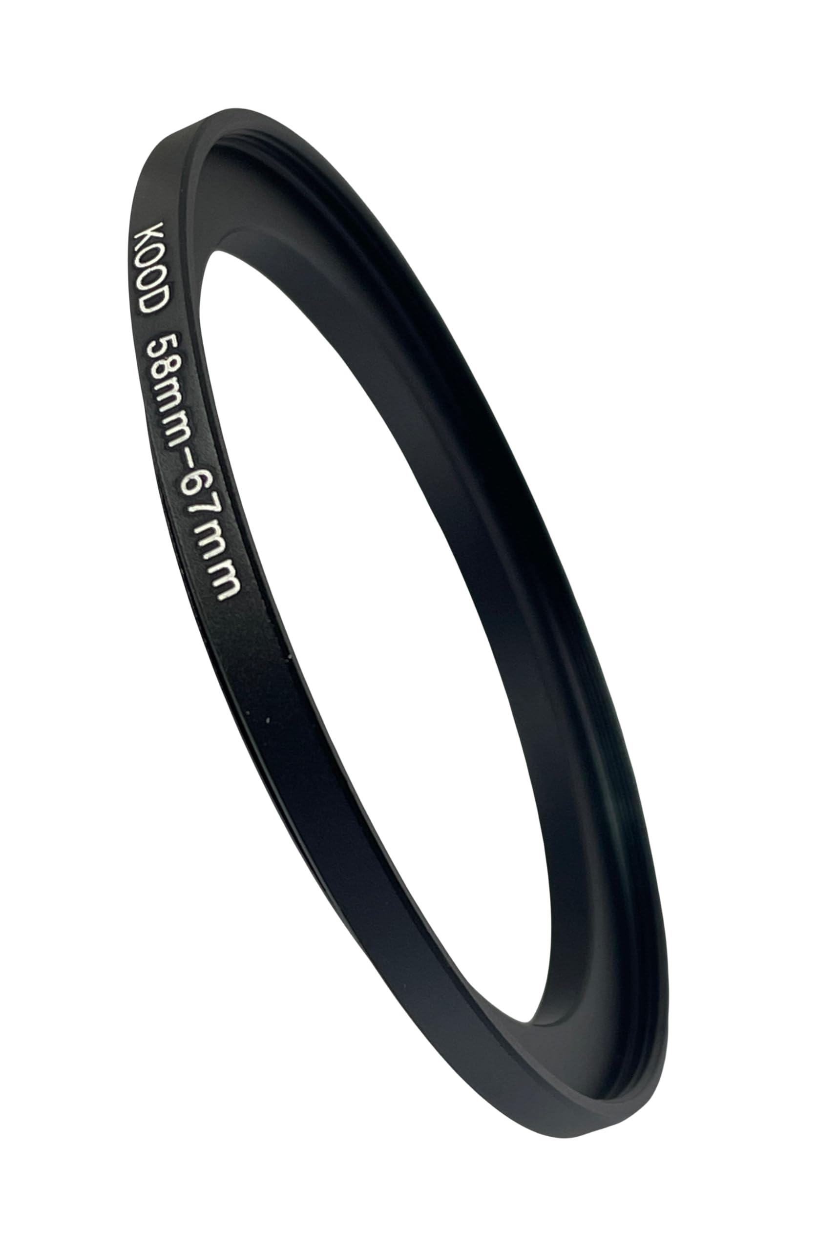 Kood Men's Stepping Ring 58-67Mm, Camera Filter Step-Up Ring Adapter, 58Mm To 67Mm, Metal, For Uv, Nd, Cpl Filters 67Mm
