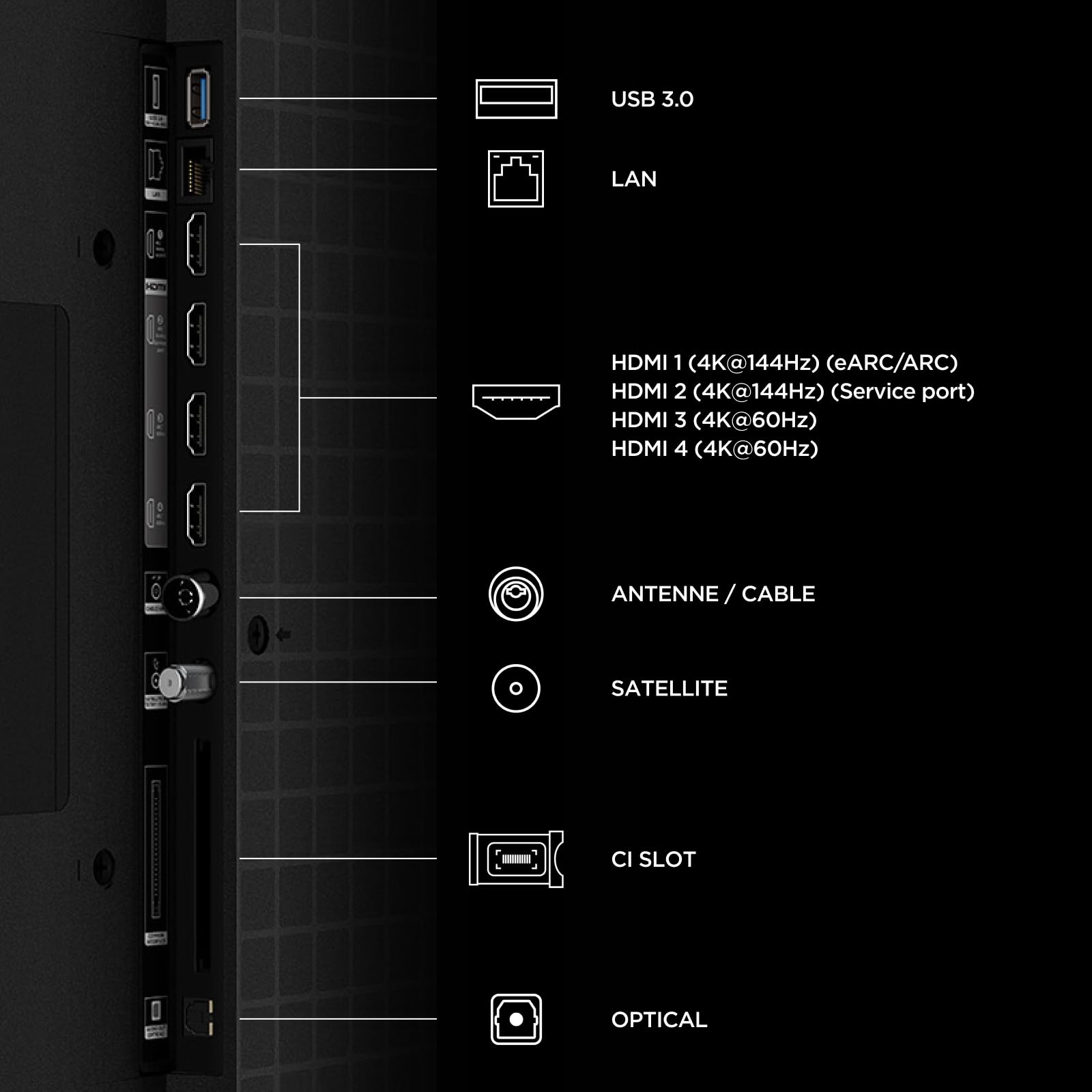 TCL 75C6K Pro - Smart TV QD‑Mini LED 4K HDR10+ da 75", 1.000nit