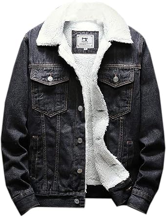 FRPE Men Winter Thick Warm Fleece 