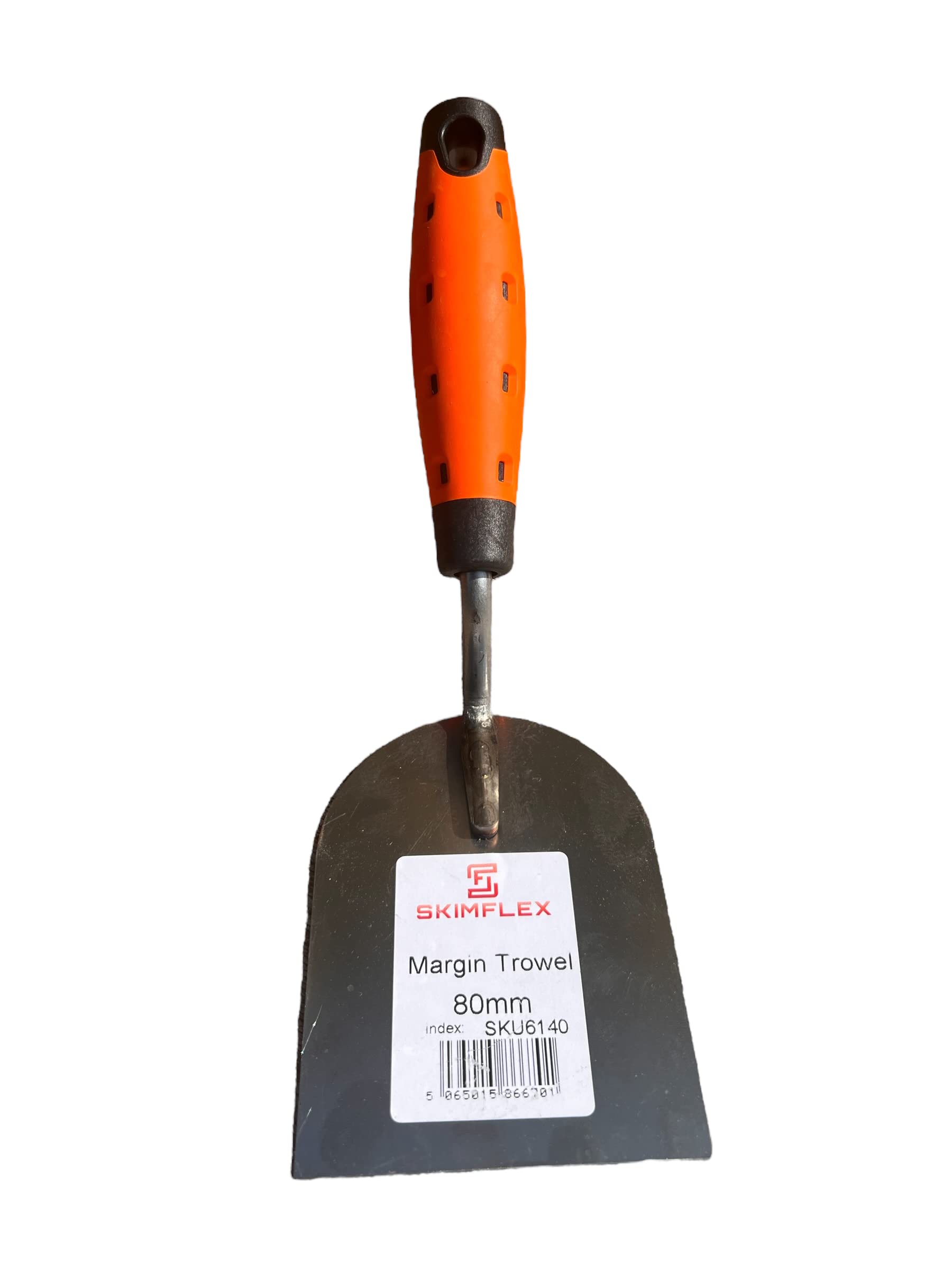 Skimflex Professional Stainless Steel Margin Stucco Trowel - Comfortable Grip, Versatile, Durable, And Compact - Perfect For Drywall, Render, Grout & More, 80Mm 3½"