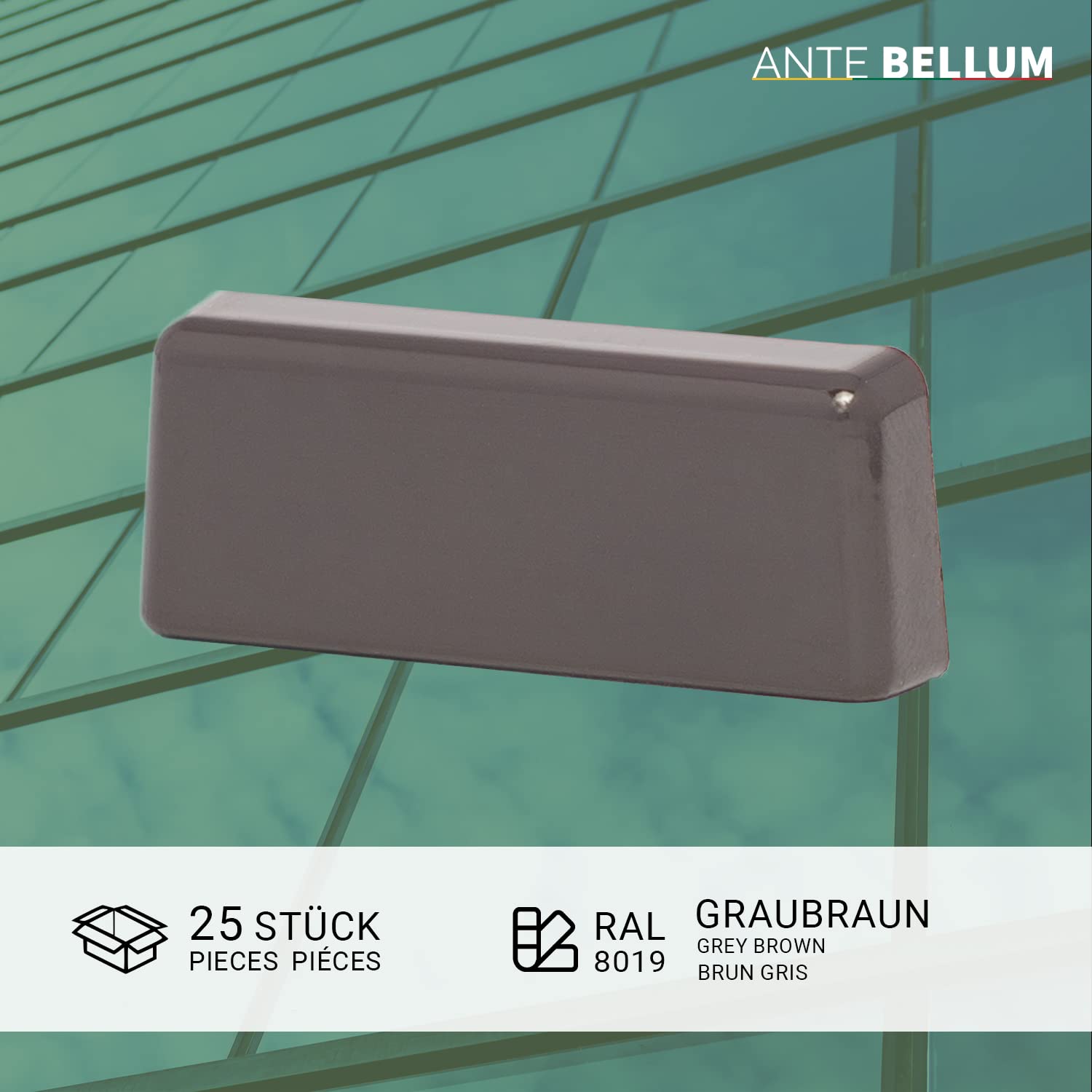 Tappi Per Fori Di Scarico Finestre 36 Mm - 25 Pezzi, PVC UV Resistente, Prevenzione Danni Acqua - Foto 3