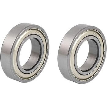 6904z 20 X 37 X 9mm Metal Shielded Deep Groove Radial Ball Bearing 2pcs Amazon Com Industrial Scientific